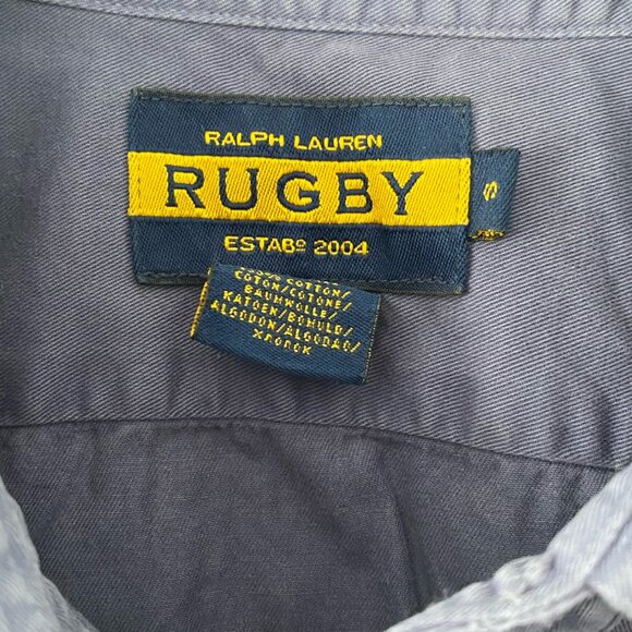 Ralph Lauren Rugby Blue Button Down - Picture 3 of 4